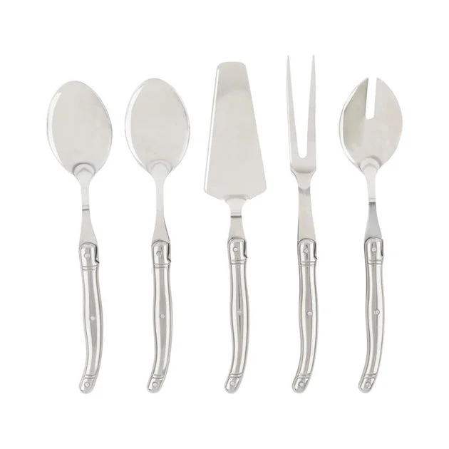 Laguiole Five-Piece Hostess Set - Stainless Steel