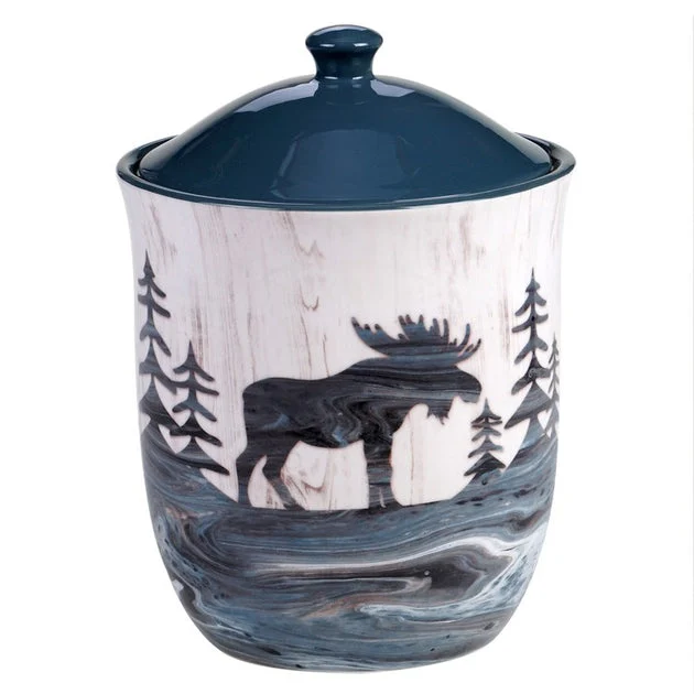 Fluidity Lodge Biscotti Jar