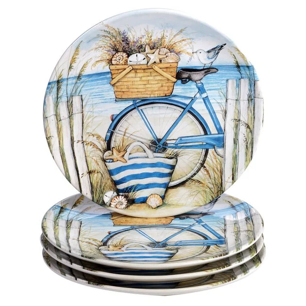 By the Sea Dinner Plates Set of 4