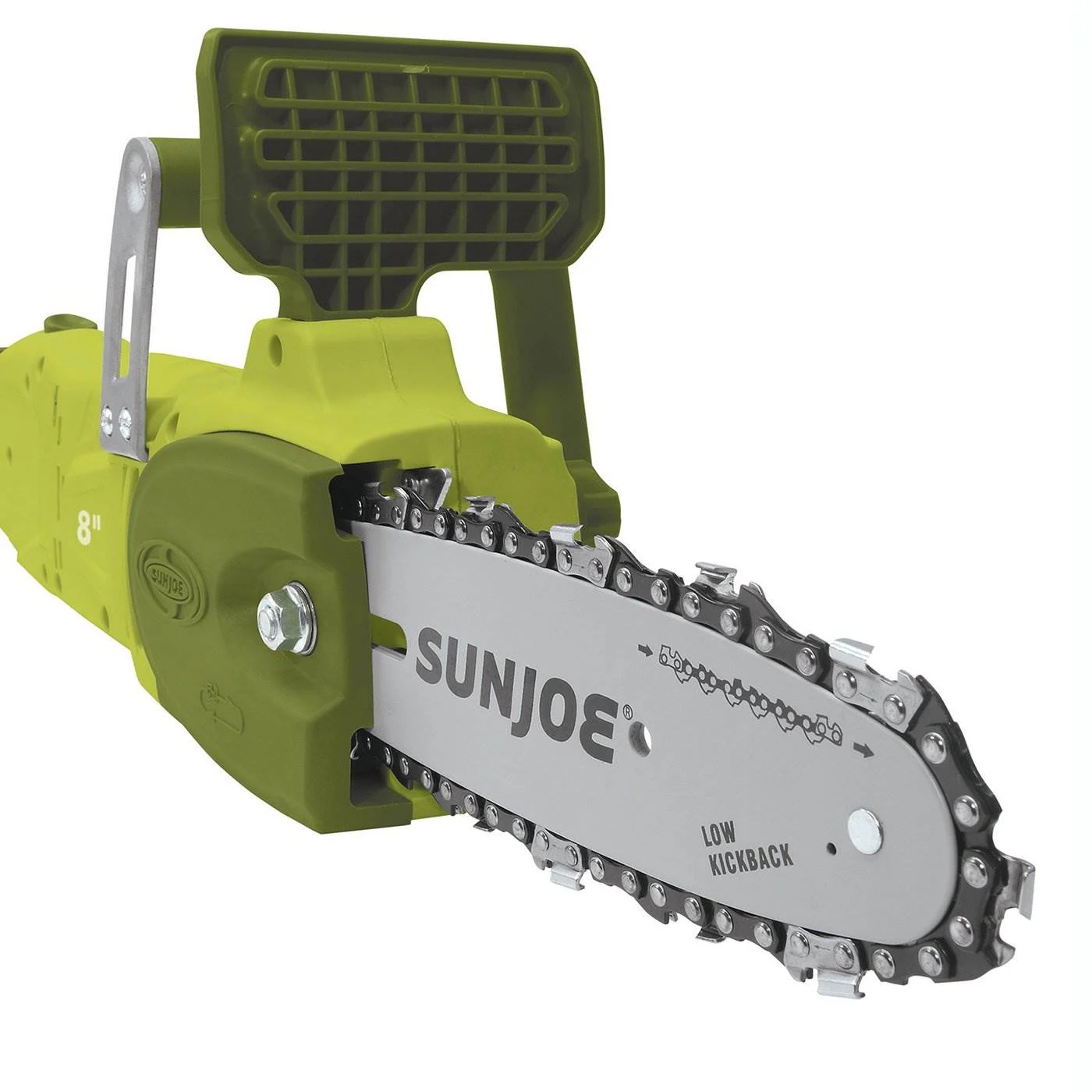 Sun Joe 120V Convertible Pole Chainsaw, Electric Telescoping Trimmer, SWJ806E