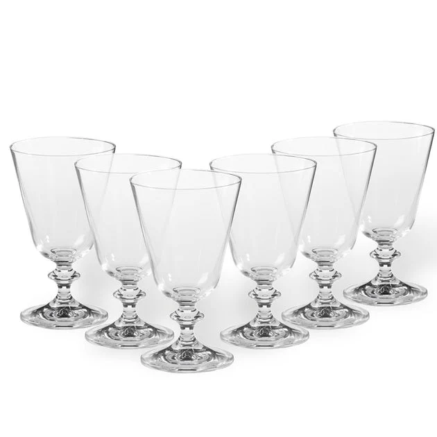 Riva 9 Oz Wine Glass - Clear - Set of 6