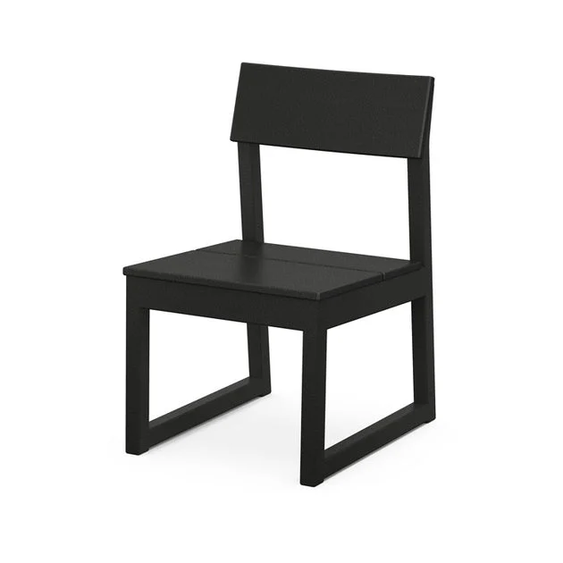 Edge Dining Side Chair - Black
