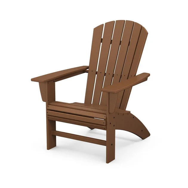 Nautical Curveback Adirondack Chair - Teak
