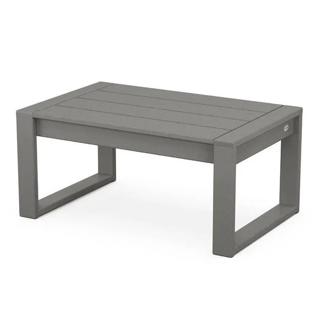 Edge Coffee Table - Slate Gray