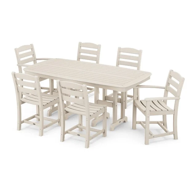 La Casa Cafe Seven-Piece Dining Set - Sand