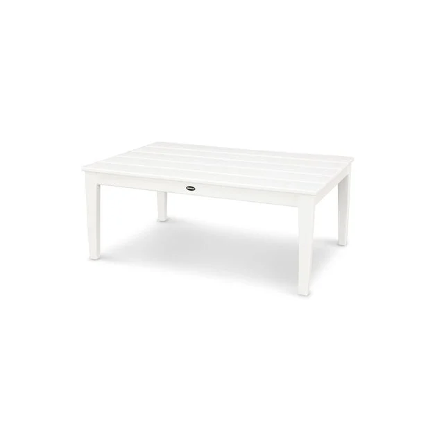 Newport 28" x 42" Coffee Table - White