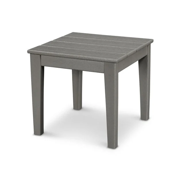 Newport 18" End Table - Slate Gray