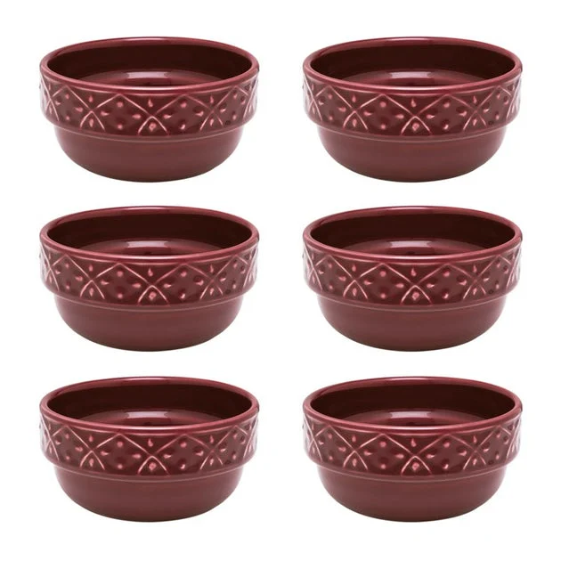 Daily Mendi 16.91 Oz Soup Bowls Set of 6