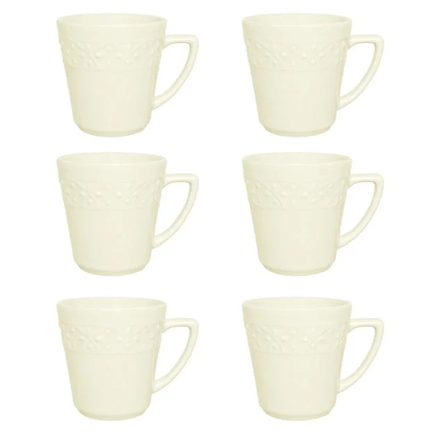 Daily Mendi 12.17 Oz Mugs Set of 6
