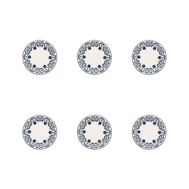 Daily Floreal 8.07" Salad Plates Set of 6