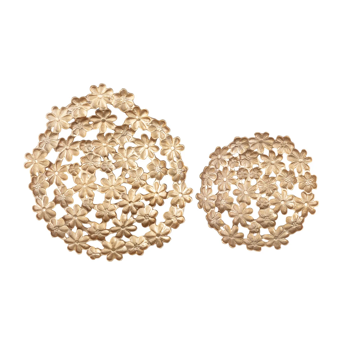 IMAX Worldwide Home Aura Aluminum Wall Decor - Set of 2