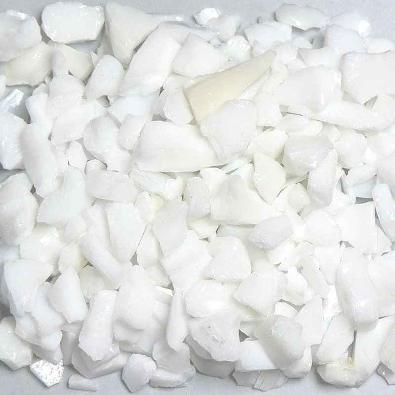 American Specialty Glass Chunky White Size 1 Tumbled Terrazzo Glass - 25 Lbs