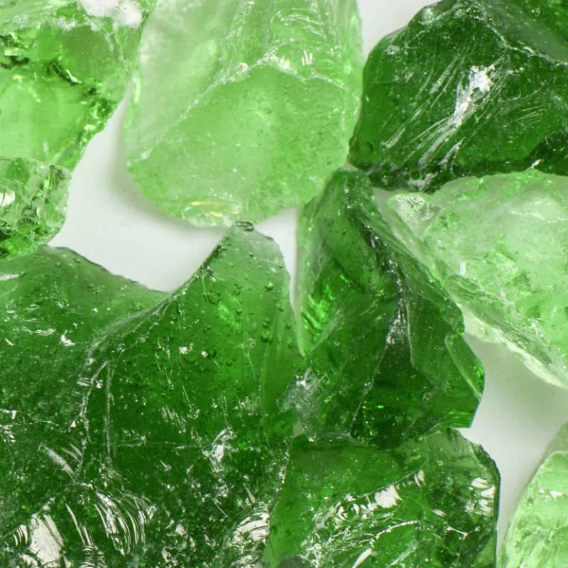 American Specialty Glass Forest Mix Medium Tumbled Landscape Glass - 25 Lbs