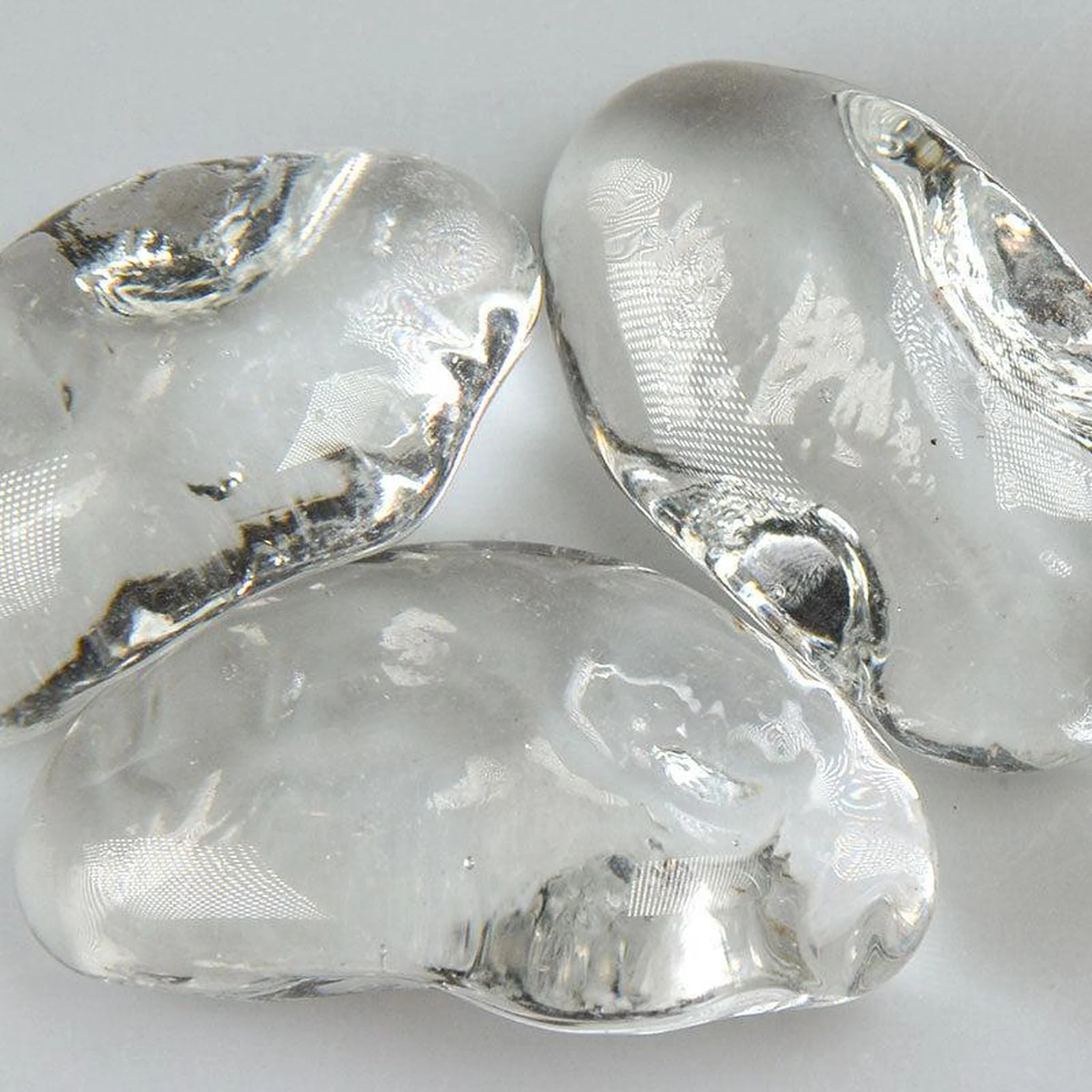 American Specialty Glass Glacier Ice Medium Size Jelly Bean Glass - 1 Lb