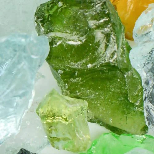 American Specialty Glass Jewel Mix Large Tumbled Landscape Glass - 5 Lbs