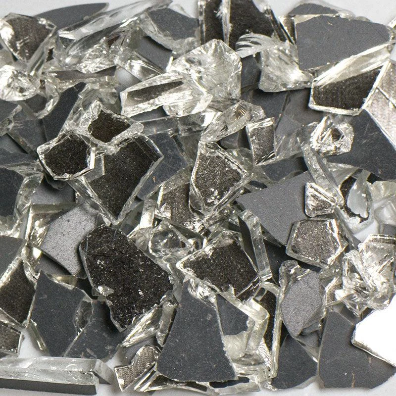 American Specialty Glass Mirror Size 1 Tumbled Terrazzo Glass - 50 Lbs