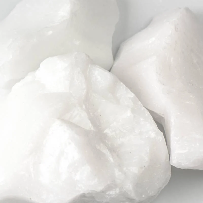 American Specialty Glass White Large Tumbled Landscape Glass - 50 Lbs