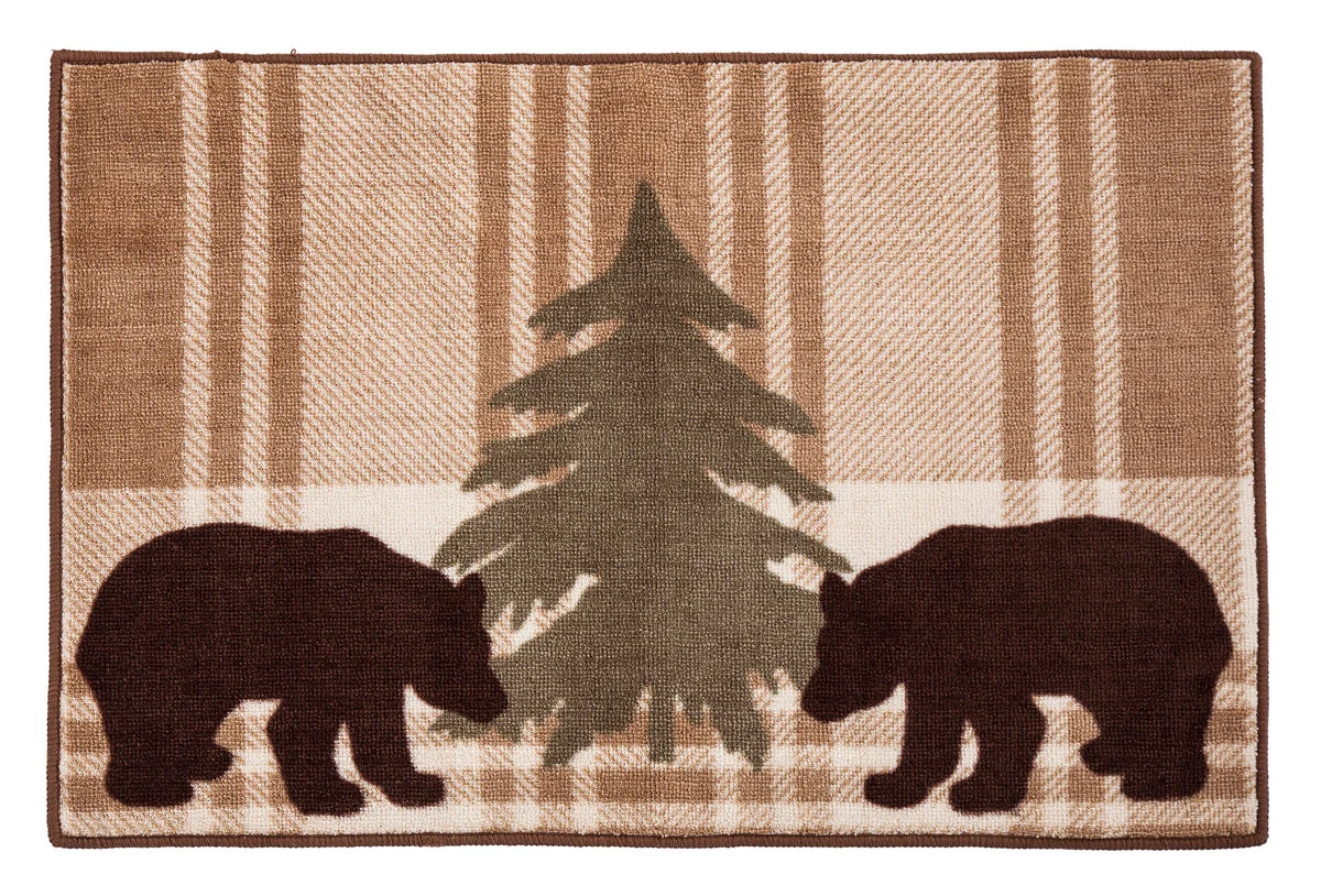 HiEnd Accents Bear Plaid Rug