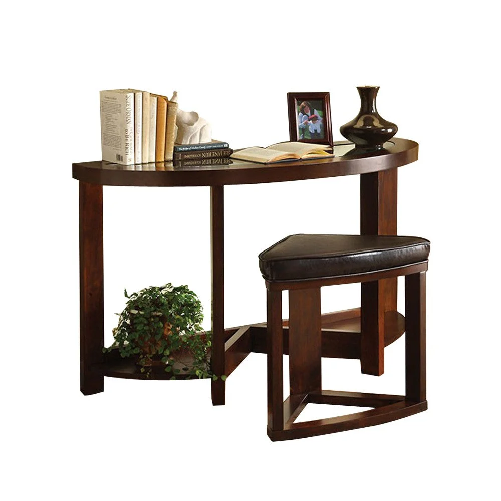 Benzara Crystal Cove II Contemporary Sofa Table