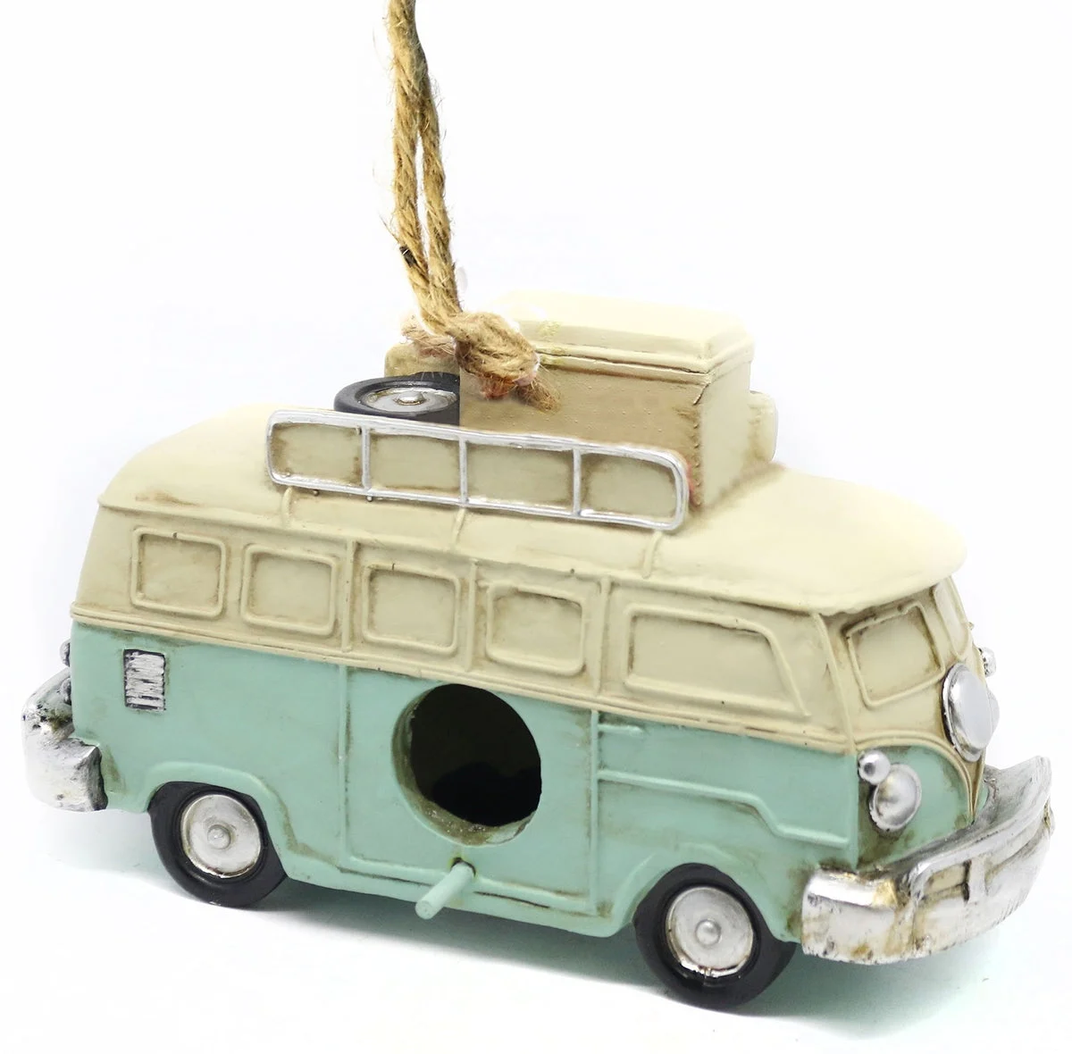 Benzara Hanging Volkswagen Van Birdhouse