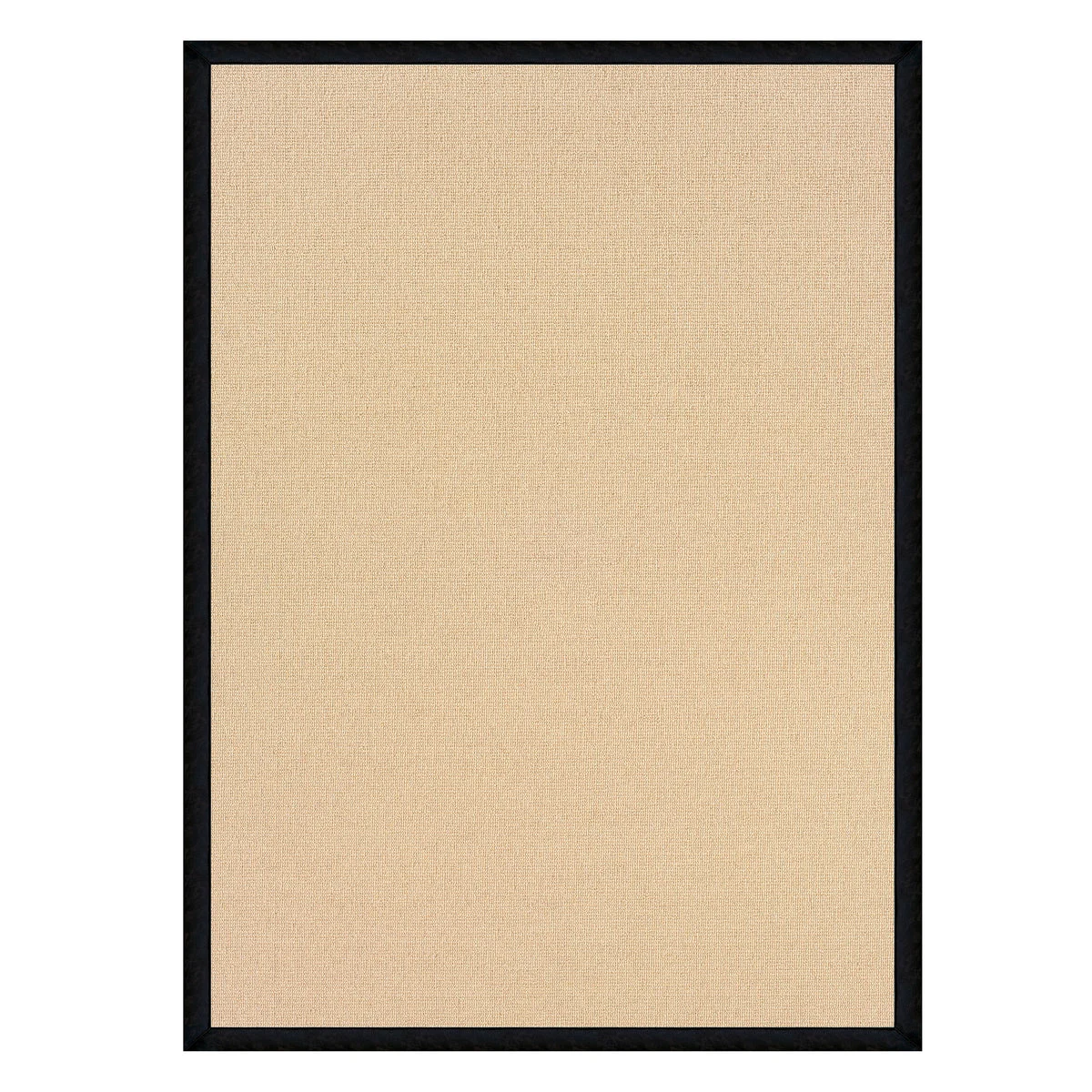 Benzara 2.83 x 1.83 Machine Tufted Wool Rug with Action Backing, Brown and Black