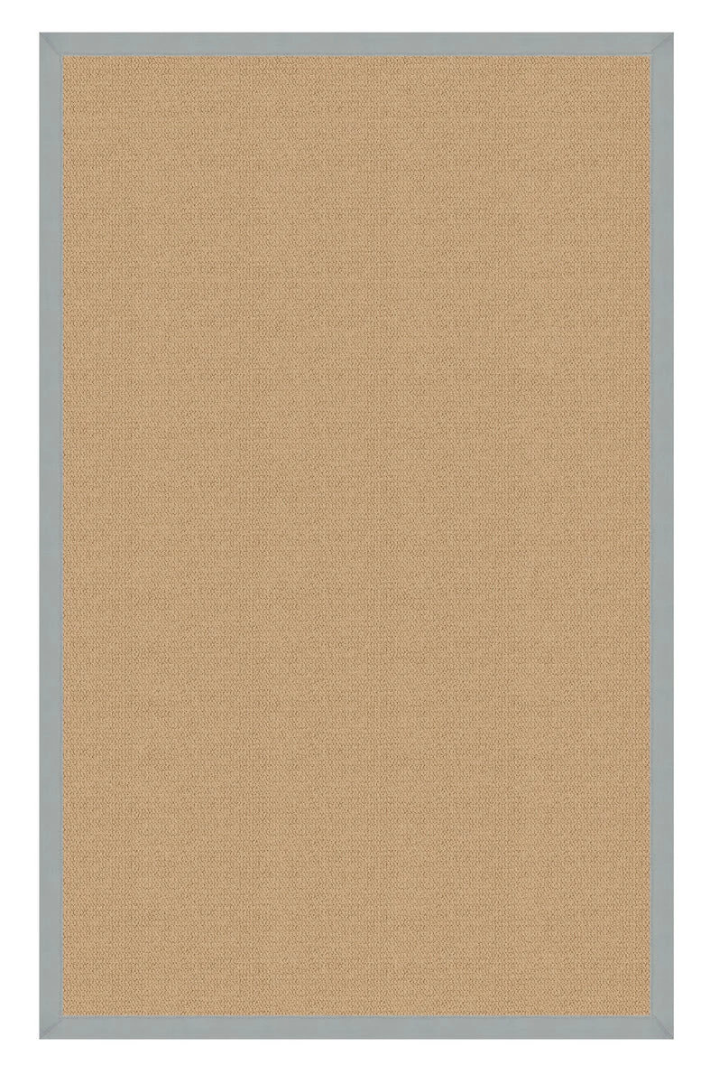 Benzara 8 x 2.5 Feet Hand Finish Wool Rug with Action Backing, Beige and Blue