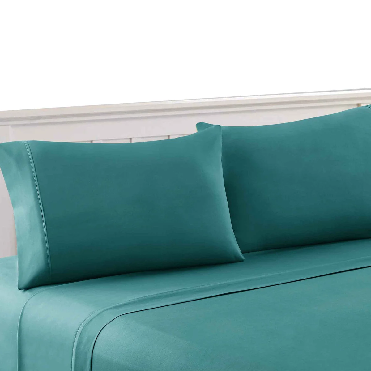 Bezons 3 Piece Twin Size Plain Sheet Set The Urban Port, Blue