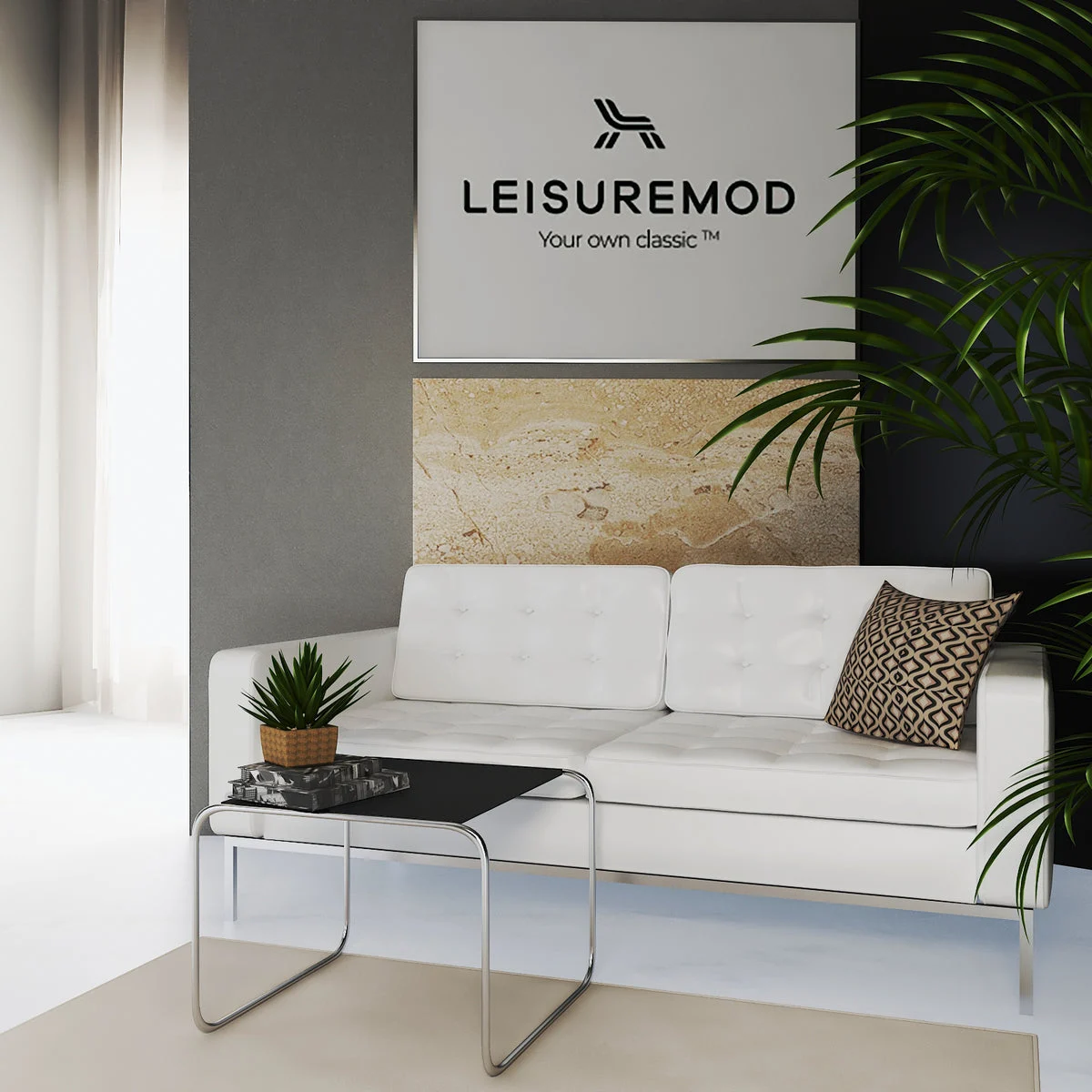 LeisureMod Malvern Coffee Table