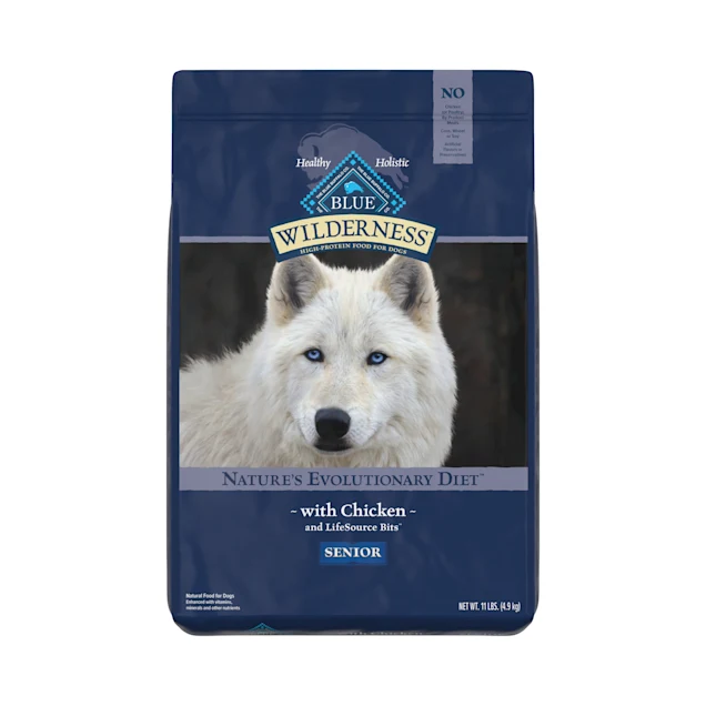 Blue Buffalo Wilderness High Protein, Natural Senior Dry Dog Food