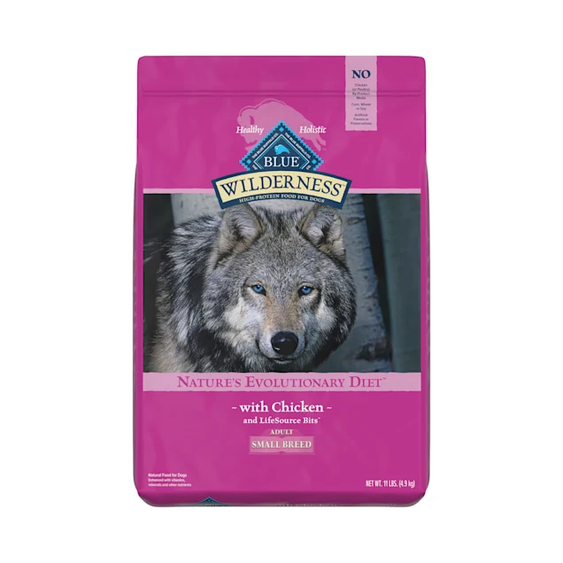 Blue Buffalo Wilderness High Protein, Natural Adult Small Breed Dry Dog Food