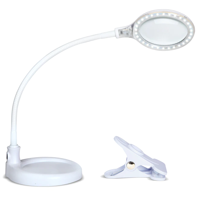 Brightech  White Touch LED Table Lamp with No Shade