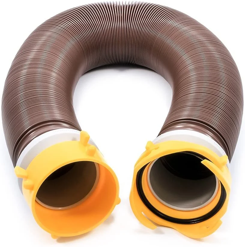 Camco 39623 Revolution 10′ Sewer Hose Extension, Brown