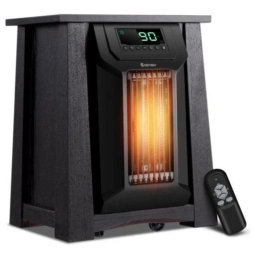 Costway 1500W 12H Timer Caster Portable Electric Space Heater