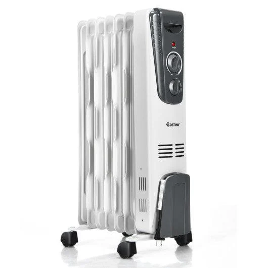 Costway 1500W Electric Space Heater with Adjustable Thermostat