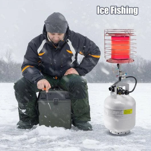 Costway 360 Degree Portable Outdoor Camping Tank Top Propane Heater