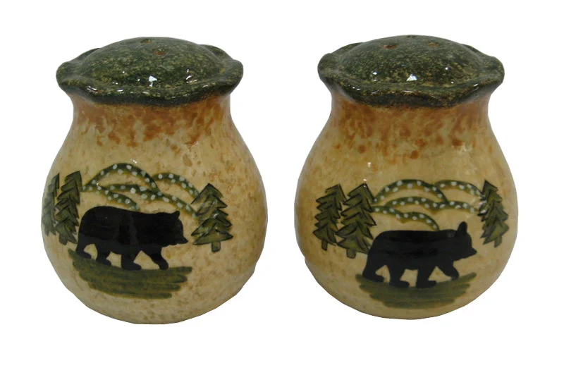 HiEnd Accents Bear Salt & Pepper, Set of 2 pcs