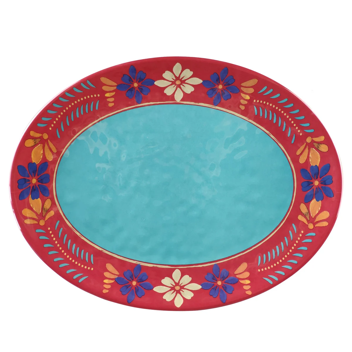 HiEnd Accents Bonita Malamine Collection Serving Platter, 1 PC