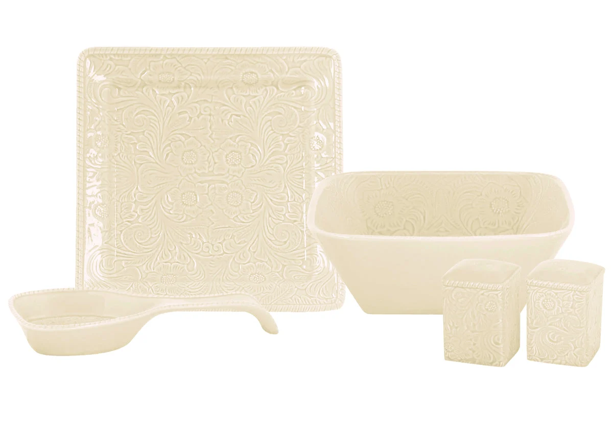 HiEnd Accents Savannah 5 Piece Completer Set
