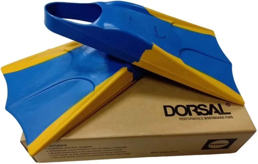 DORSAL ‎BF100-19-28-0020-258 Bodyboard Floating Swim Fins (Flippers) Blue X-Small – Men’s US Size 4-5