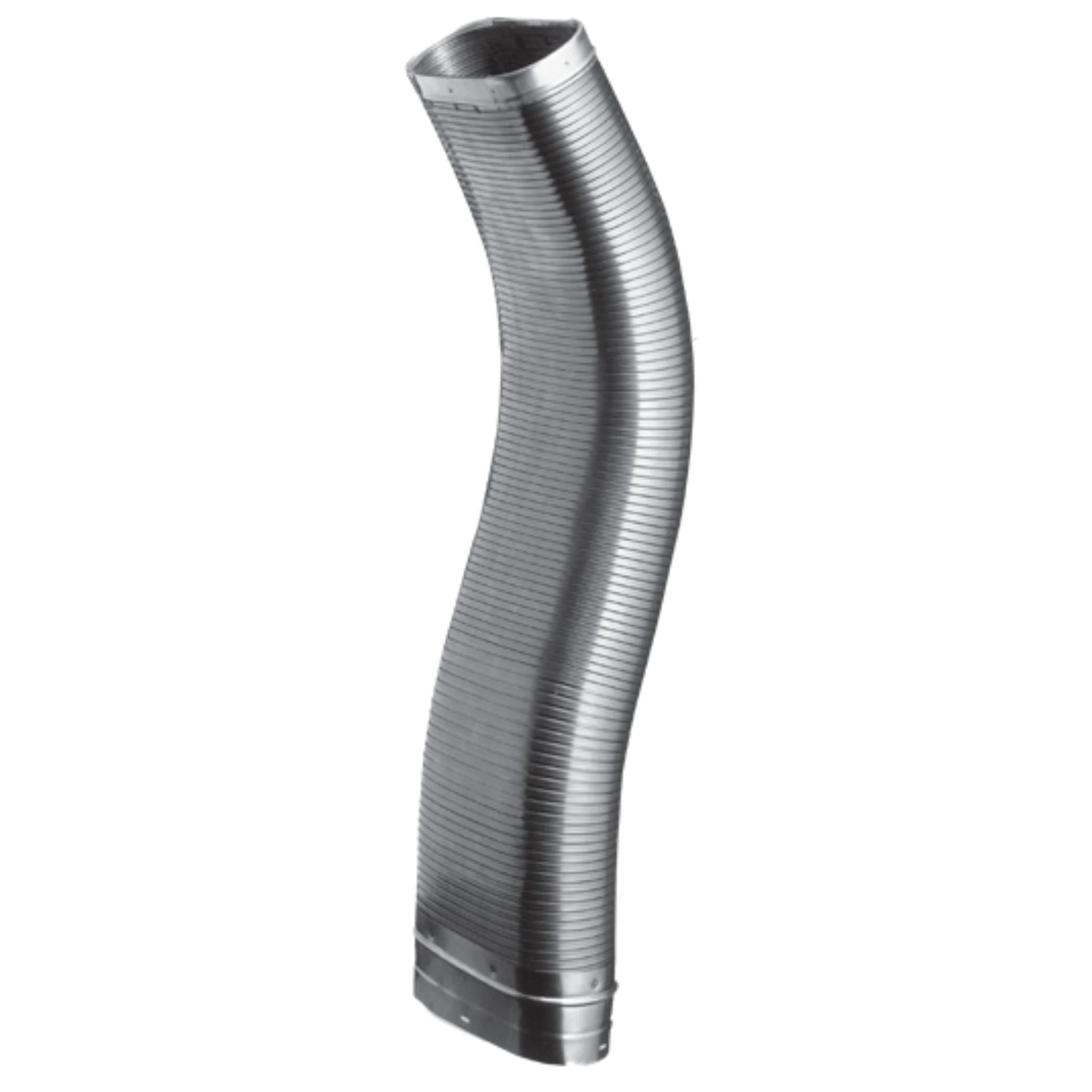 DuraVent DuraLiner 6" x 36" Oval-To-Oval Heavy Duty Stainless Steel Flex Pipe