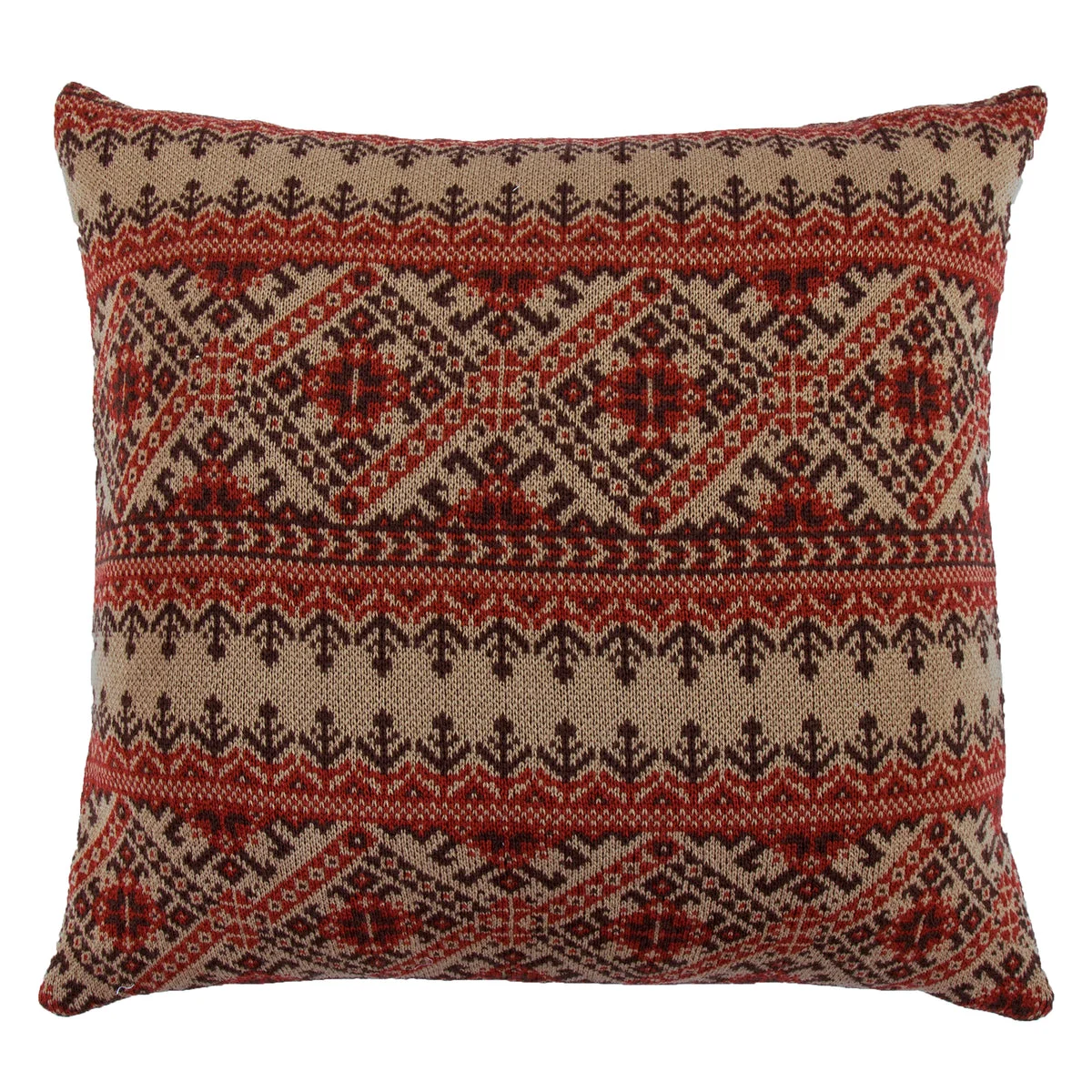 HiEnd Accents Lodge Fair Isle knit Euro