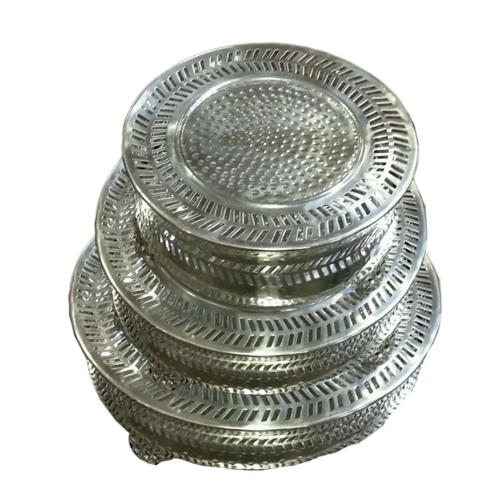 Innovative 3 Pc Round Cake Stand Benzara