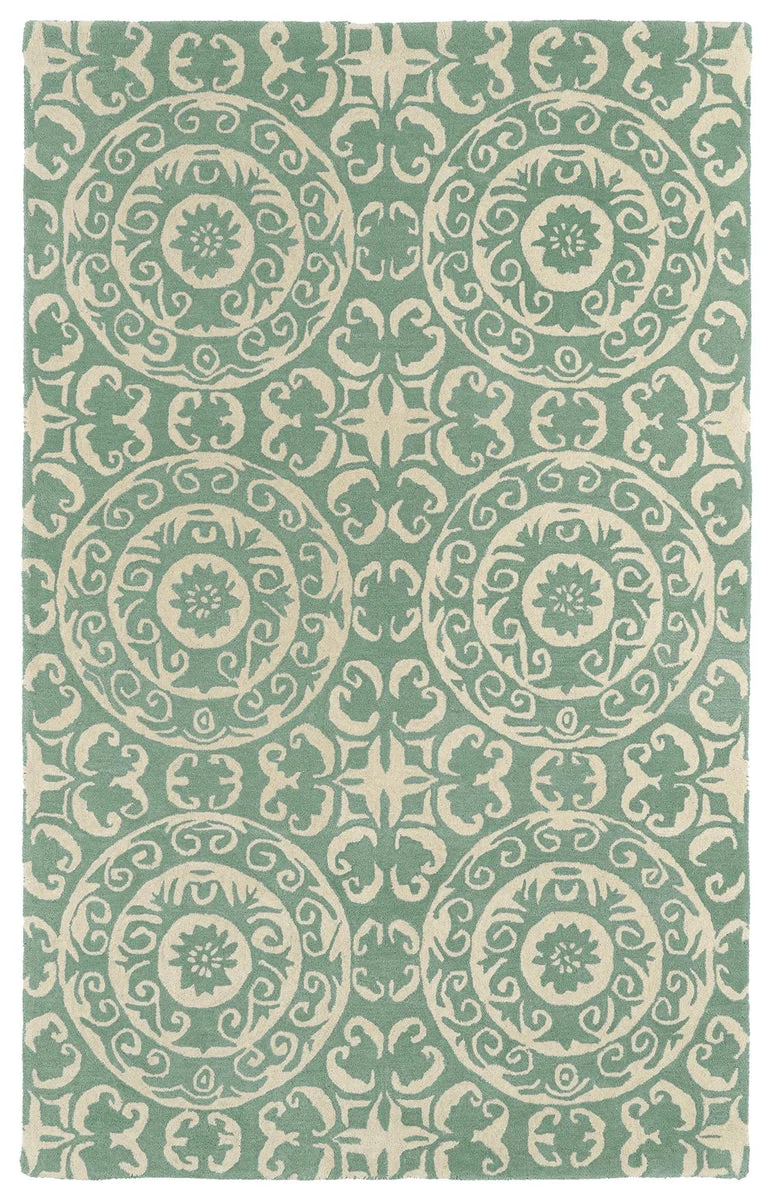 Kaleen Rugs Tara Round EVL03-88 Mint Area Rug