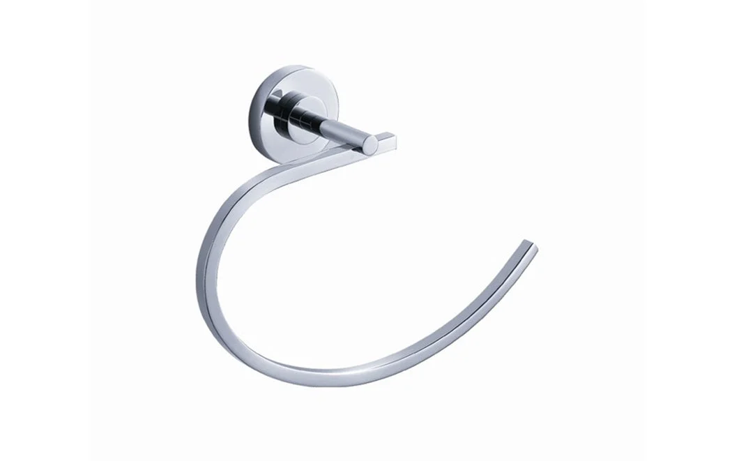 Fresca Alzato Towel Ring - Chrome