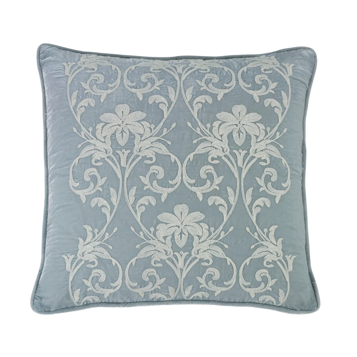HiEnd Accents Embroidery Velvet Euro