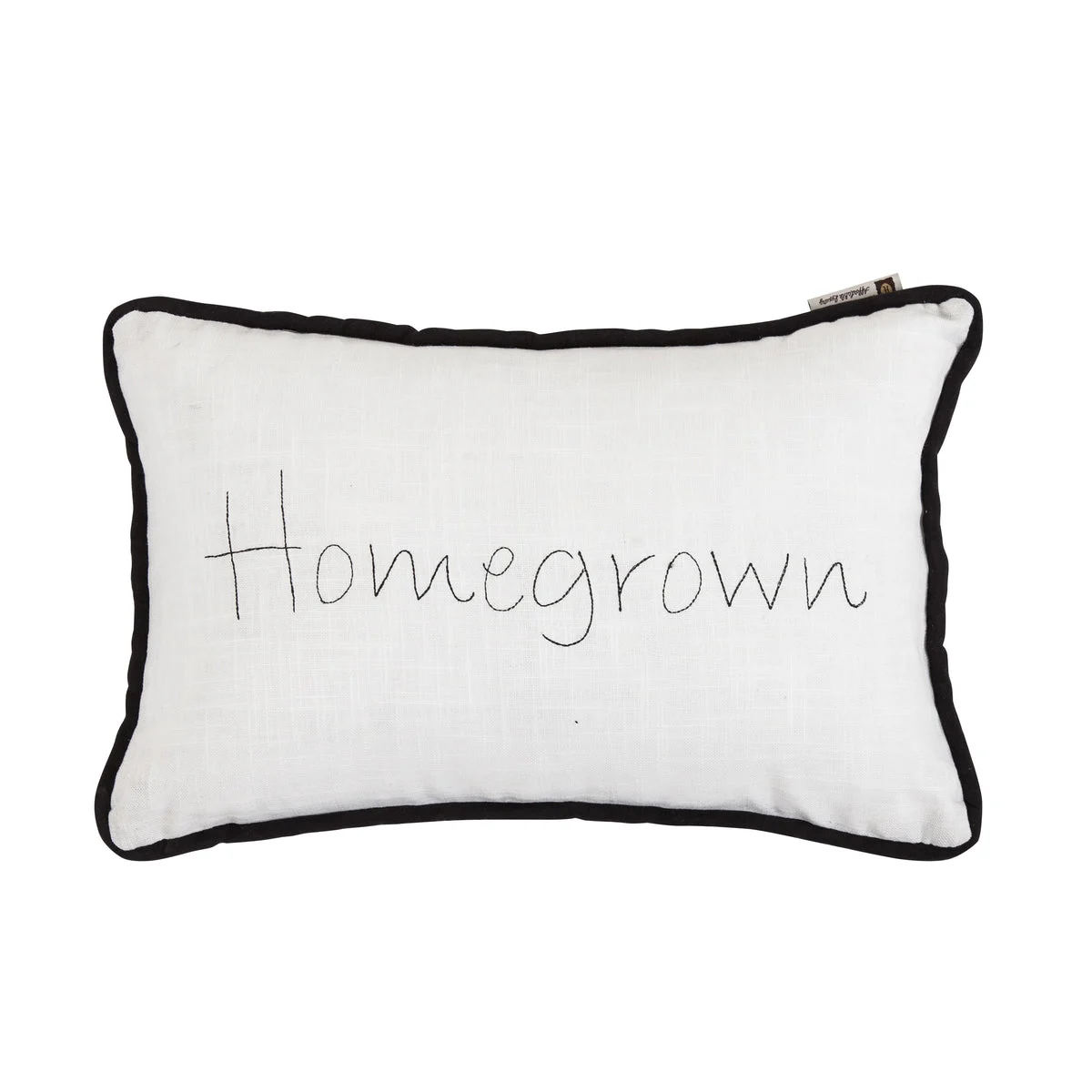HiEnd Accents Homegrown Embroidery Pillow