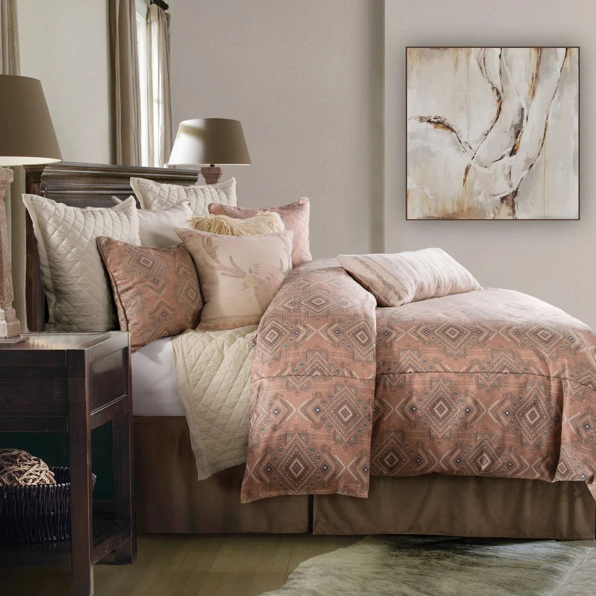 HiEnd Accents Sedona 3 PC Comforter Set