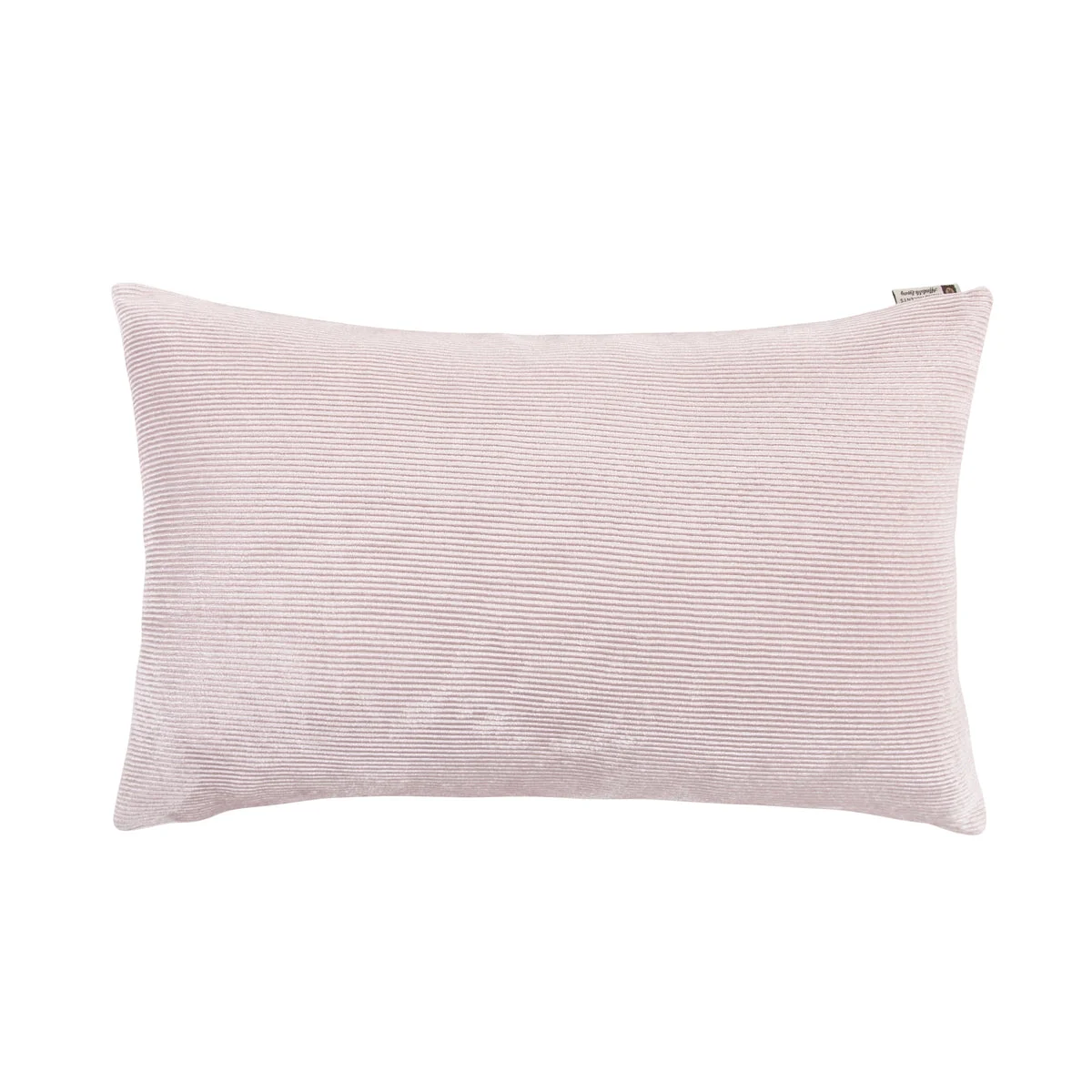 HiEnd Accents Pink velvet Lumbar pillow