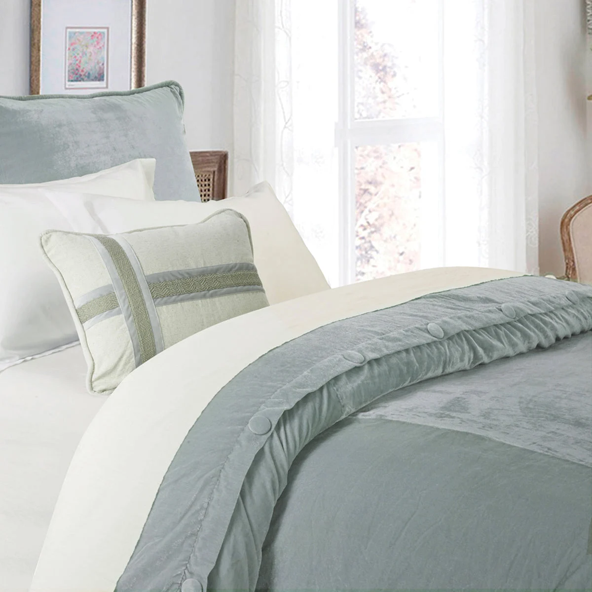 HiEnd Accents Arlington Velvet Duvet