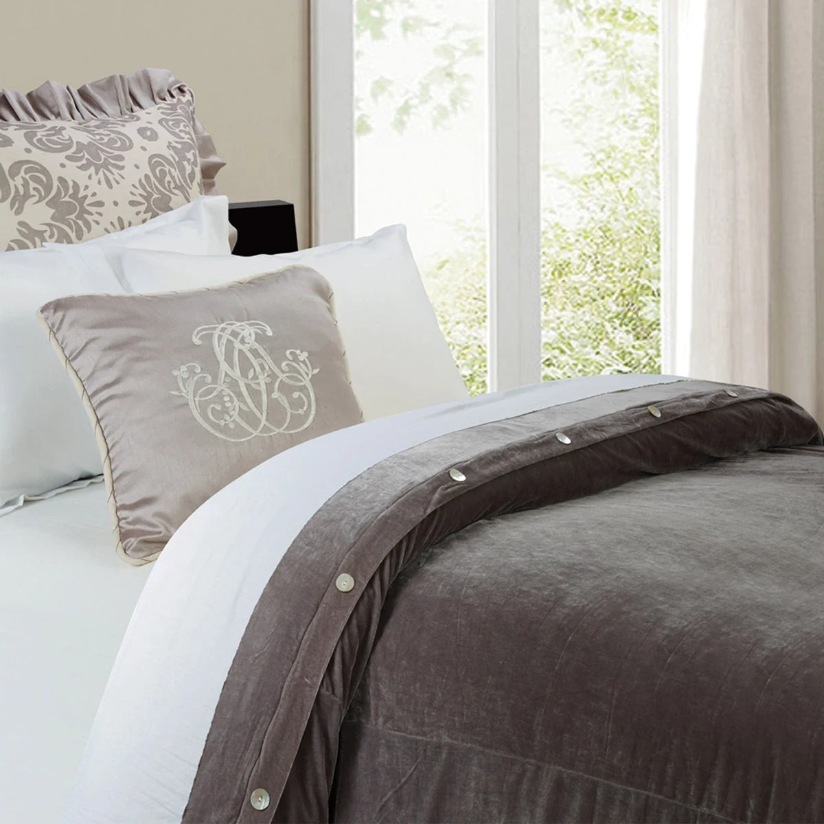 HiEnd Accents Ruffled Euro Sham